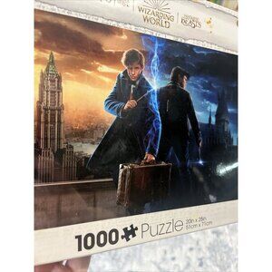 Aquarius Harry Potter Wizarding World 1000 Piece Jigsaw Puzzle 20x28" NEW SEALED